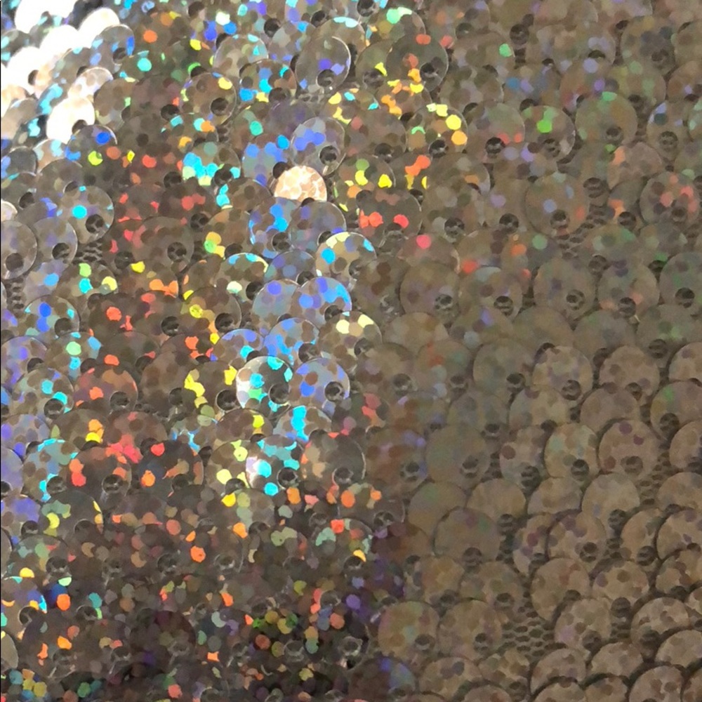 HP REFLECTIVE RAINBOW SEQUIN TUNIC DRESS - Picture 6 of 7